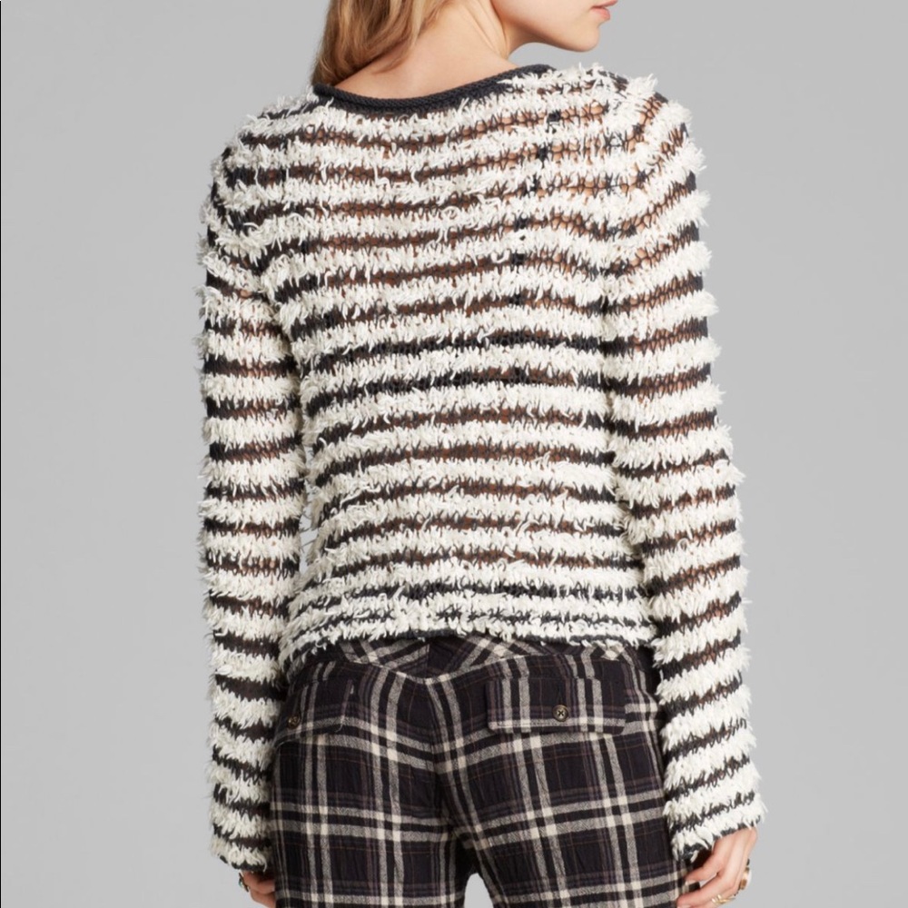 Free People Fuzzy Pullover XS